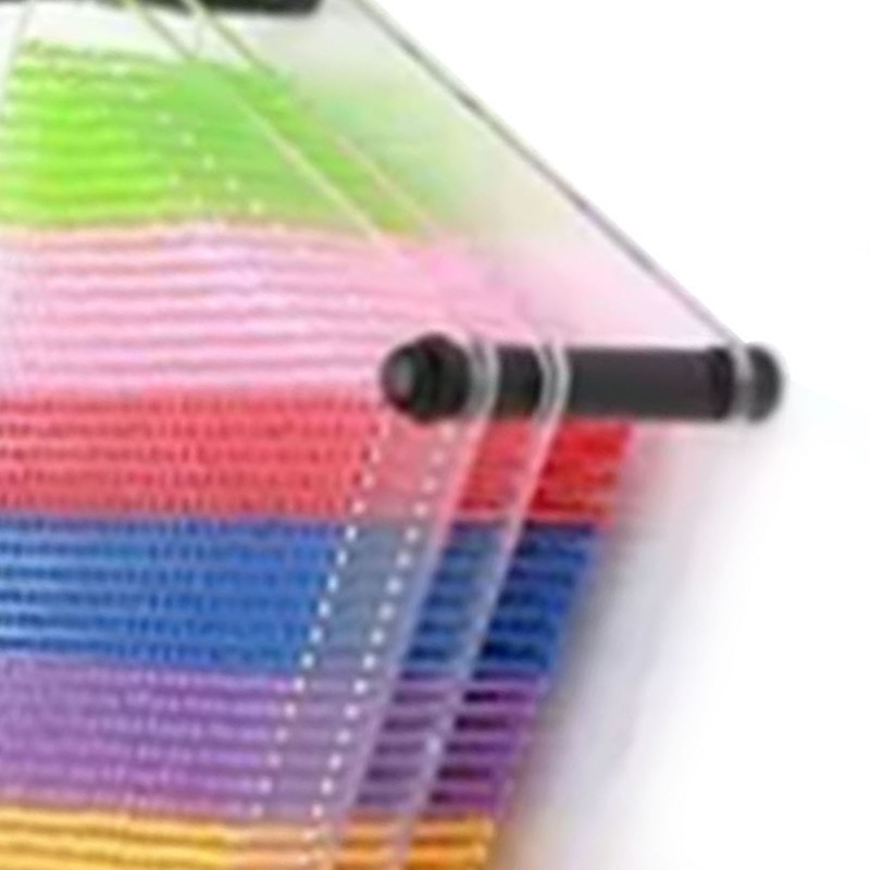 3D Pin Art Board Toy Colorful Improve Imagination Incredibly Patterns