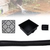 Rain Pipe Flap: Rainwater Collector Rain Sink Box with Plastic