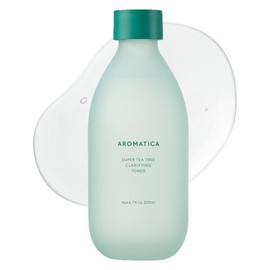 Aromatica Super Tea Tree Clarifying Toner, 200ml, 1 pc / 아로마티카 슈퍼 티트리 클래리파잉 토너, 200ml, 1개