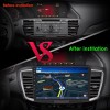 HIZPO For Honda Accord 2013-2019 Android Auto Apple Carplay Car