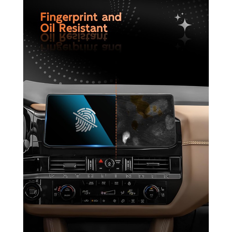 CDEFG For 2026 Nissan Pathfinder Screen Protector - 12.3 Inch