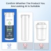 GLACIER FRESH Water Filter Compatible with XWFE (Built-in CHIP), Replacement