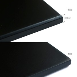 Japan String Button Trade (Nippon Chuko) Black Stand Square Matte 4.7 x 3.5 inches (12 x 9 cm) 1 Piece EM3 Japanese Handicraft Materials Decorative Stand