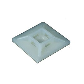 Queens of Christmas 100Pk Zip Tie Mount, 1", White