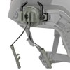 Federung Headset Halterung Taktischer Airsoft Helm Schienen Adapter für Comtac