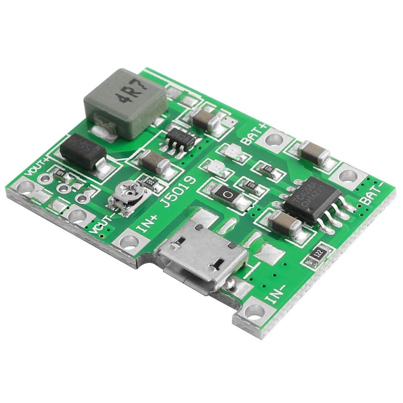 Ruiwaer 3.7V 4.2V to 9V 5V 2A Charge Discharge Integrated