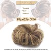 Gairyan Hairpiece with Elastic Band, Bun Hairpiece, Curly Hair Scrunchie