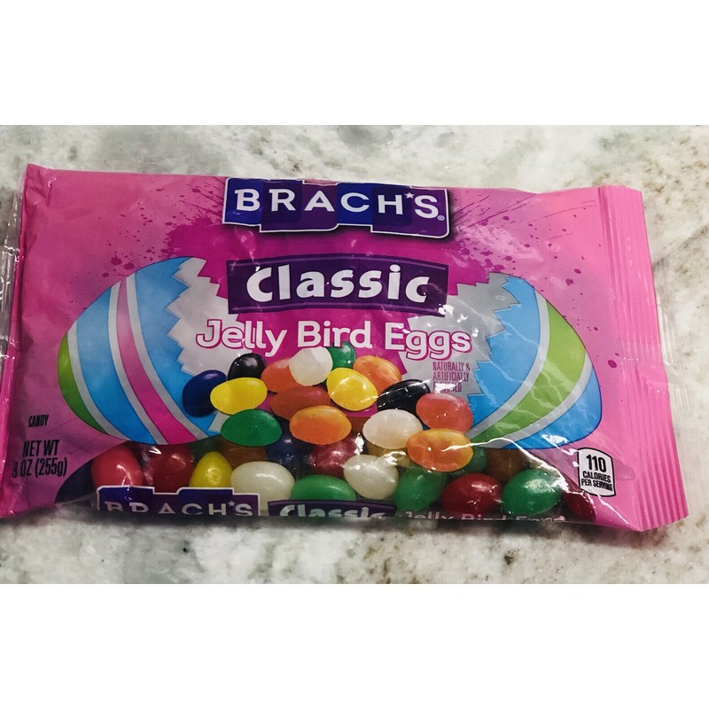 Bird 1 Pack Brach's Classic Jelly Bird Eggs 9 Ounce
