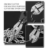 Bolt Cutter, Meccion Heay Duty 8" CR-V Mini Bolt and