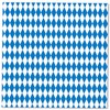 Beistle 58118 Luncheon Napkins, 2-Ply, 16 per Package, Blue/White
