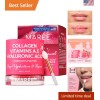 Natural Finish Overnight Lip Serum with Collagen - Strawberry Hydration