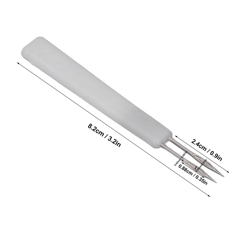 50Pcs Chicken Poultry Double Needle Thorn Pox Needle Chicken Vaccination