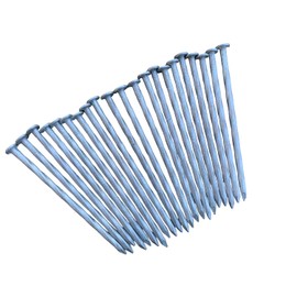 Sandbaggy 6" Heavy Duty Galvanized Artificial Turf Stakes - Spiral Landscape Nails - Ground Spikes/Pins - Synthetic Grass, Lawn, Edging, Weed Barrier Fabric, Garden (6 inch - Heavy Duty, 800, Count)