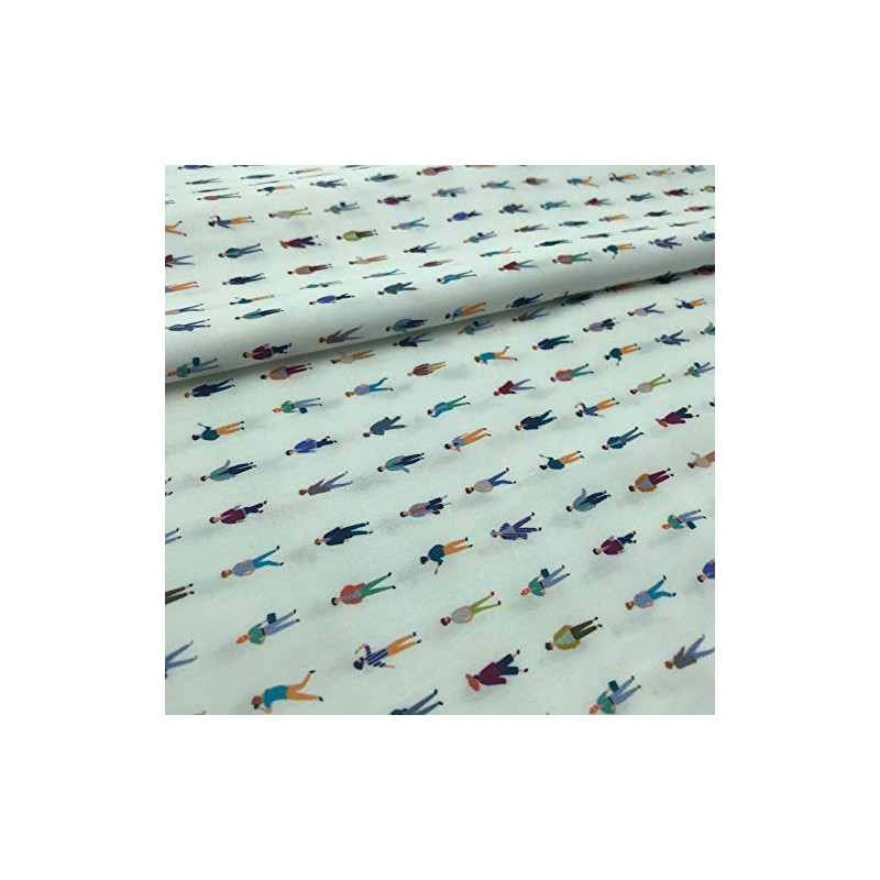 Kt KILOtela - Digitally Printed Poplin Fabric - Preshrunk 100%