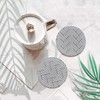 Absorbent Drink Coasters, GOH DODD 8 Pieces Ceramic Mats Table