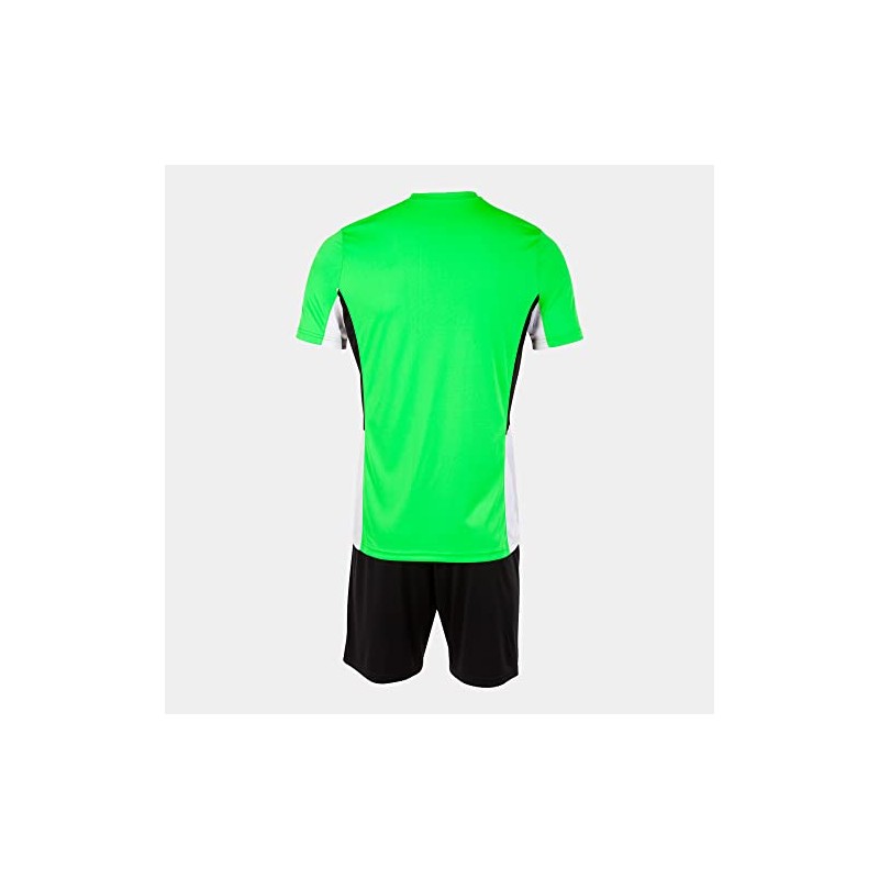 Joma Men's Danubio II Set, Neon Green, Black, White, 6-7
