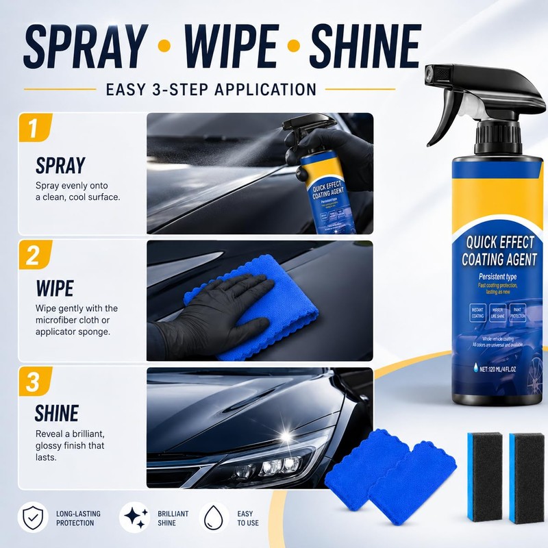 Quick Effect Coating Agent for Car Car Coating Spray for
