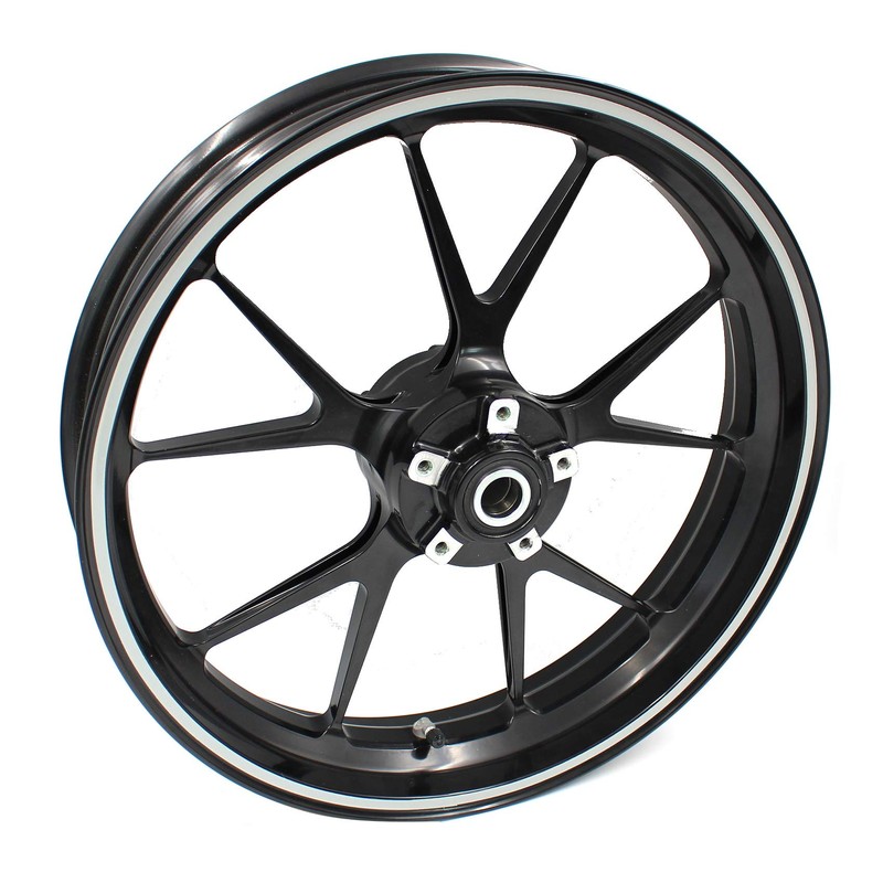 Wheel Rim Sticker Stripes, Width 7 mm, Matt/Gloss Carbon with