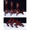 Onwon Wooden Easel Mahogany Finish Display Stand Plate Holder Picture