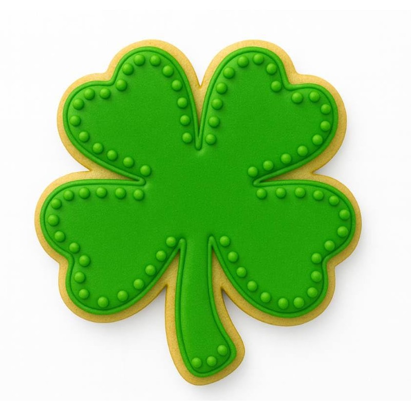 4 Leaf Clover 2.75 Inch Cookie Cutter from The Cookie