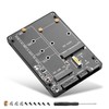 CERRXIAN M.2 NGFF SSD & MSATA SSD to 2.5"" SATA