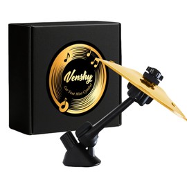 Car Crash Cymbal - Fun Air Vent Clips Drum Cymbal, Easy Clip-On Mini Cymbal for Music Lovers, Compact Durable Car Accessory for All Types Of Vehicles (Golden, 1PCS)