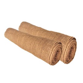 AAYU's Eco-Friendly 40" x 48-50 Yards Burlap in 3 Rolls | Heavy Duty by The Yards| loosely Weaved 7 oz Burlap| Natural Product (40" Inch 48-Yards)