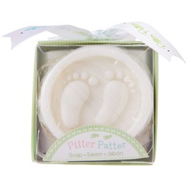 Kate Aspen Pitter Patter Soap, White