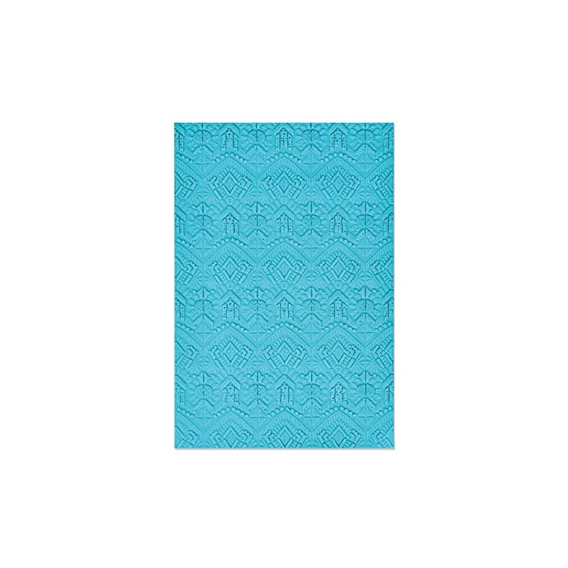 Sizzix 3-D Textured Impressions Embossing Folder Mark Making, 665358