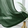 UPOPO Green Valance 14 inches Long Sheer Curtain Valance Living