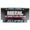 Stockdale Utah State Aggies Metal License Plate Frame W/domed Insert