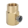 Mini Brass Filling G1-2 to W21.8-14 Soda Water Valve Adapter