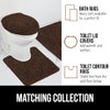 GORILLA GRIP GORILLA GRIP Bath Rug Mat 44x26, Thick Soft