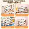 MICZG Kids Toy Storage Organizer with Bookshelf & Stuffed Animal
