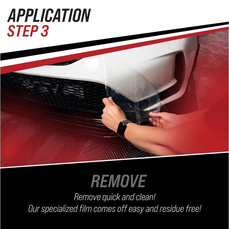 [TRACKARMOUR] 3" x 100' - Temporary Paint Protection Film for