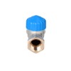 Heimeier 2242-02.000 Thermostatic Valve Base 1/2 Inch Passage Nickel-Plated