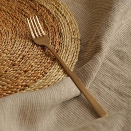 Notdam Bangjja Yugi Organic Dal Fork / 놋담  방짜유기 유기 달 포크