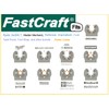 FastCraft Oscillating Tool w 3pc Saw Blades - 5.0A PEAK