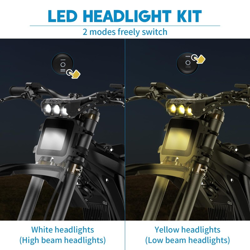 Alpha Rider LED Headlight Kit for Talaria Sting R MX4/Sur-Ron