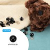 PATIKIL 14mm Safety Eyes, 130 Pcs Plastic Craft Eyes with