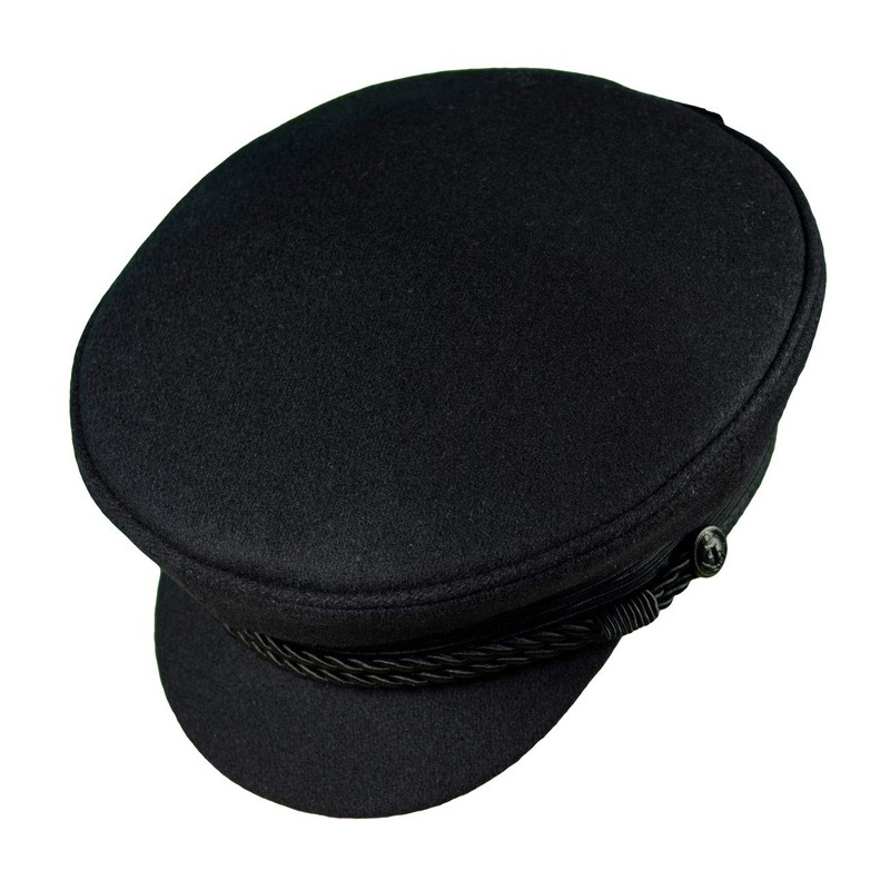 MADSea Elbsegler Premium Cloth with Motif Pin Anchor Silver Black