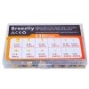 Breezliy Compression Fittings Kit 6 Sizes Brass Ferrules & Inserts