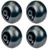 RAParts Set of (4) Interchangeable Deck Wheels Fits Kubota Mowers: