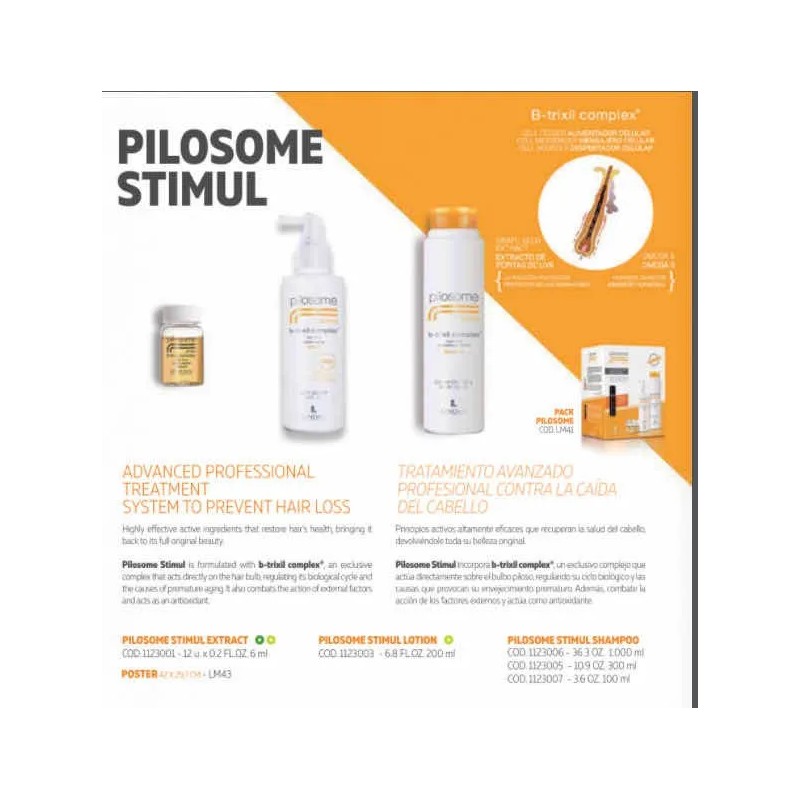 Lendan Pilosome Stimul Loción Frena Caída De Cabello 200ml