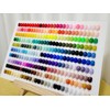 1+1 one-color handmade nail tips, pedi tips - Almond S
