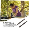 Mikinona Sturdy Rivet Hammer Head 2pcs Air Rivet Hammers Half