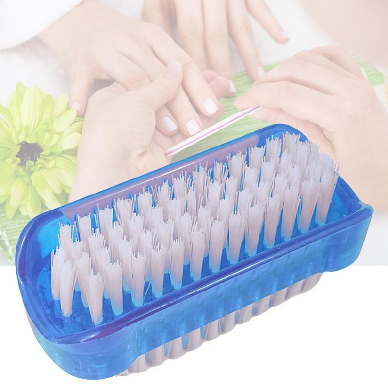 Nail Brush, Double Sided Cleaning Brush, Nail Dust Brush, Nail