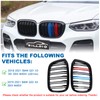 BILLDIO G01 G02 Color Grille， Front Bumper Kidney Grill Compatible
