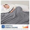Sealy Electric Blanket Queen Size, Flannel & Sherpa Heated Blanket