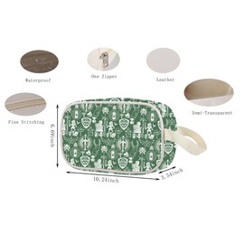 Video Gaming Clear Makeup Bag Cartoon Game Lover Gift Animed Gamer Gaming Merch (Zeda Game CBag EU)